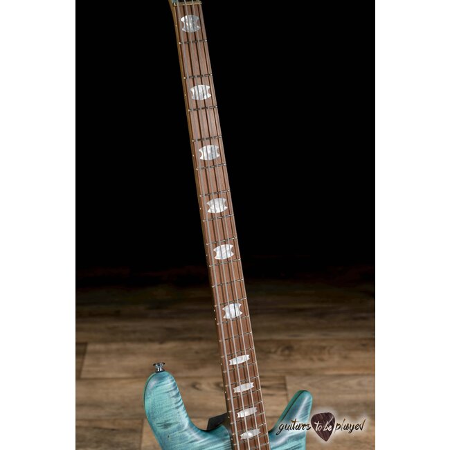 Spector Euro 4 RST Aguilar-Equipped Bass Guitar – Turquoise Tide Matte