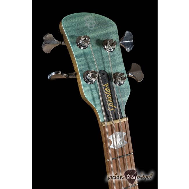 Spector Euro 4 RST Aguilar-Equipped Bass Guitar – Turquoise Tide Matte