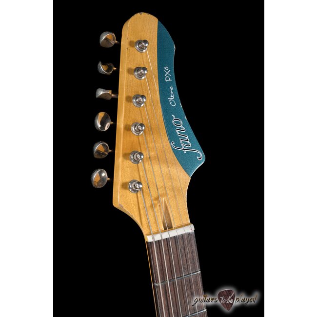 Fano PX6 Oltre P-90 Guitar w/ Gigbag – Ocean Turquoise