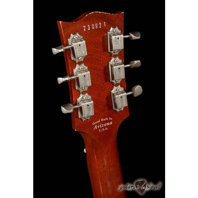 Fano TC6 Alt de Facto Maple Carve Top w/ Lollar Imperials & Case – Tobacco Burst