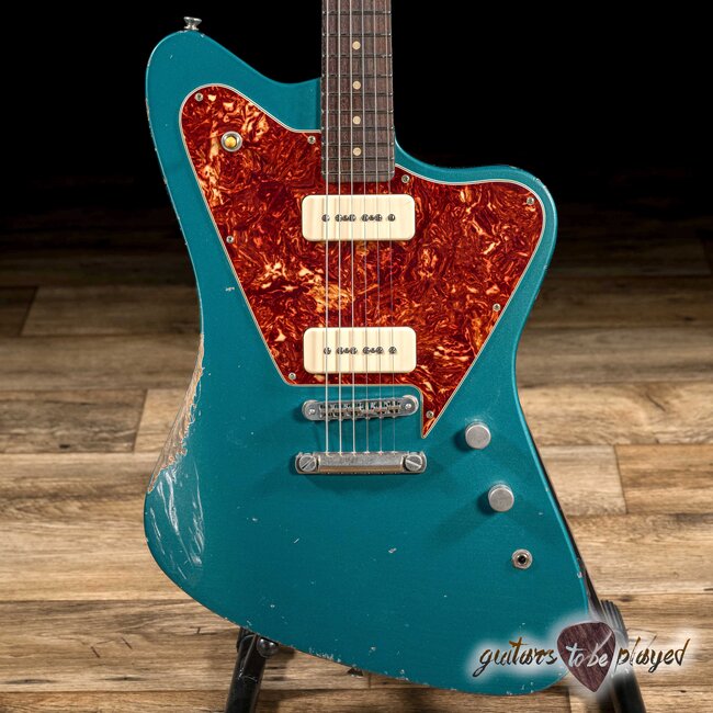 Fano PX6 Oltre P-90 Guitar w/ Gigbag – Ocean Turquoise