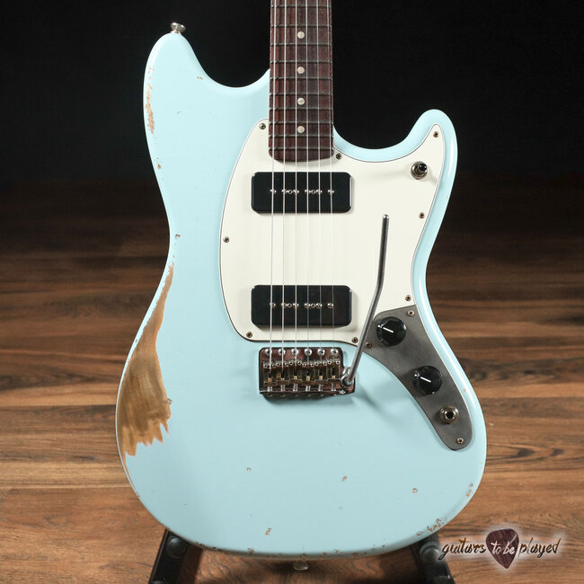 Fano MG6 Oltre Lambertones Ristretto P-90 Guitar w/ Gigbag –Sonic Blue