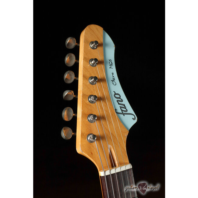 Fano MG6 Oltre Lambertones Ristretto P-90 Guitar w/ Gigbag –Sonic Blue