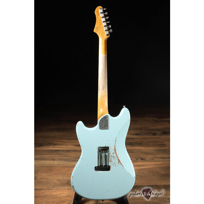 Fano MG6 Oltre Lambertones Ristretto P-90 Guitar w/ Gigbag –Sonic Blue