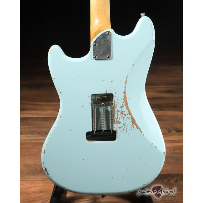 Fano MG6 Oltre Lambertones Ristretto P-90 Guitar w/ Gigbag –Sonic Blue