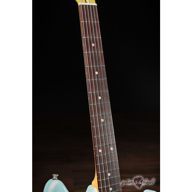 Fano MG6 Oltre Lambertones Ristretto P-90 Guitar w/ Gigbag –Sonic Blue