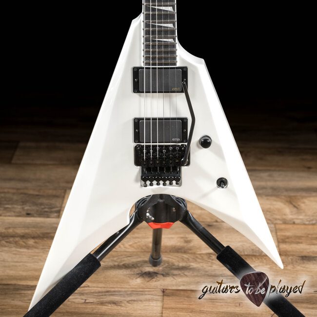 ESP E-II Arrow Floyd Rose EMG Guitar w/ Case – Snow White