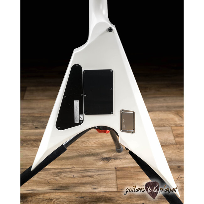 ESP E-II Arrow Floyd Rose EMG Guitar w/ Case – Snow White