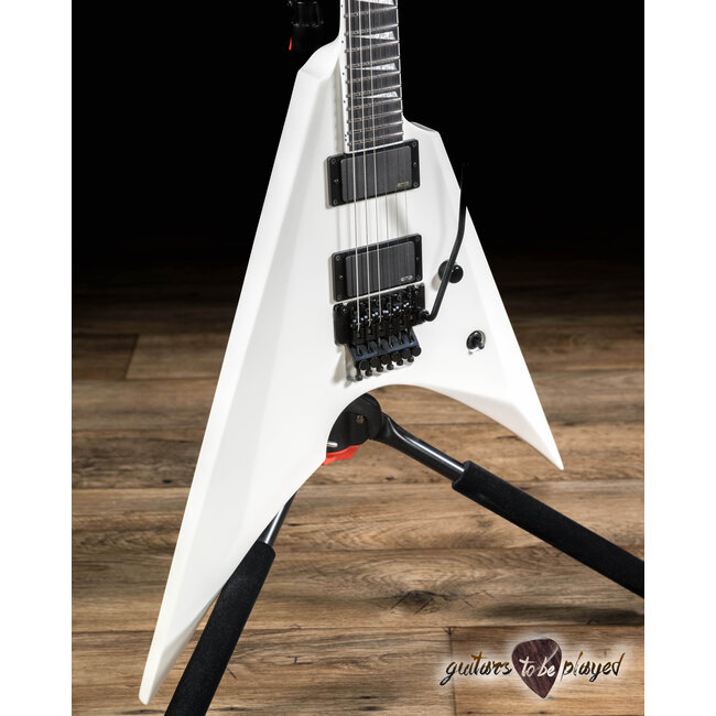 ESP E-II Arrow Floyd Rose EMG Guitar w/ Case – Snow White