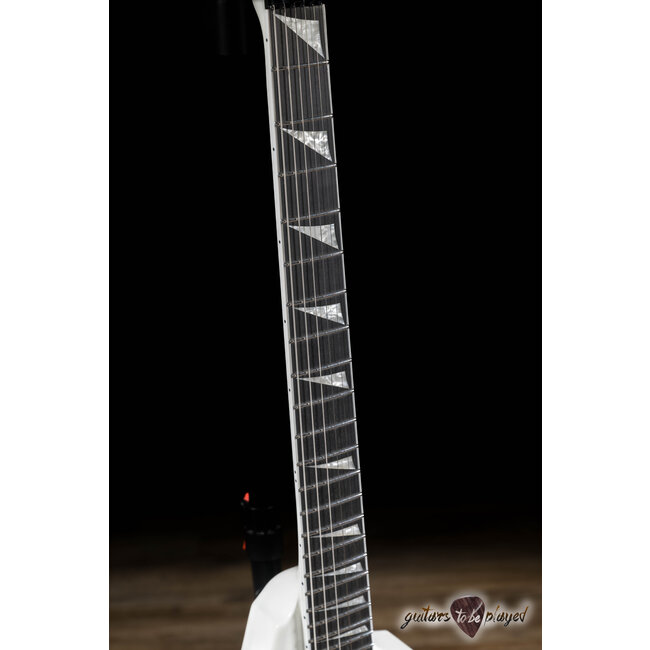 ESP E-II Arrow Floyd Rose EMG Guitar w/ Case – Snow White
