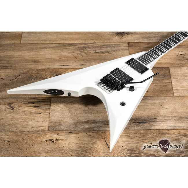 ESP E-II Arrow Floyd Rose EMG Guitar w/ Case – Snow White