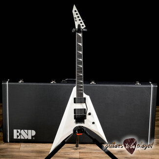 ESP Guitars ESP E-II Arrow Floyd Rose EMG Guitar w/ Case – Snow White