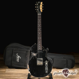 Fano Guitars Fano SP6 Oltre Lollar Staple P-90 & Special T Guitar w/ Gigbag – Bull Black