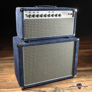 Amplified Nation Amplified Nation Wonderland Overdrive Tube-Rectified 50W Head & OS Cab – Navy