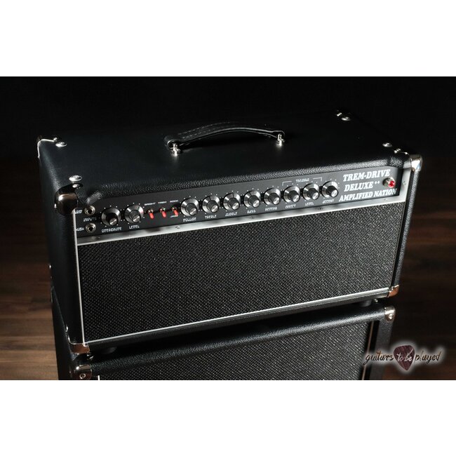Amplified Nation Trem-Drive Deluxe 50W Head & 112 OS Cab – Black