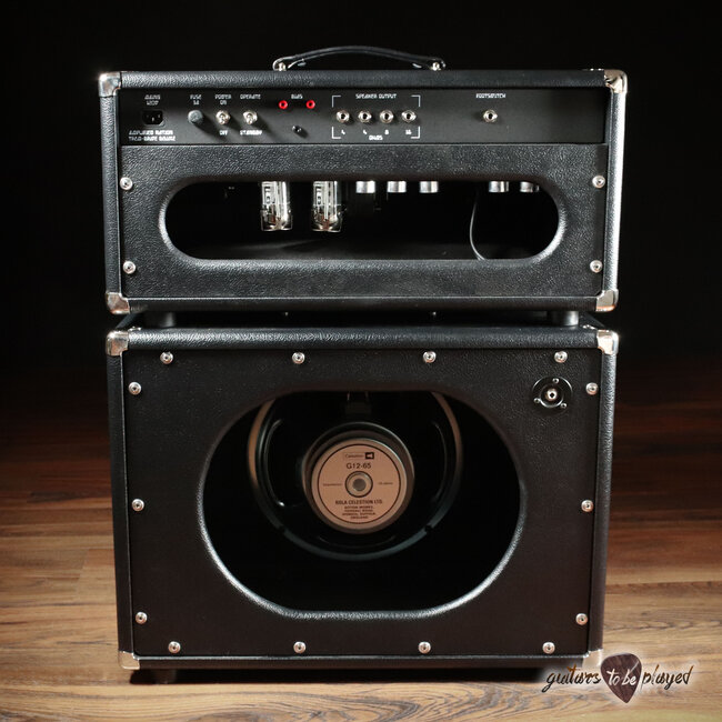 Amplified Nation Trem-Drive Deluxe 50W Head & 112 OS Cab – Black