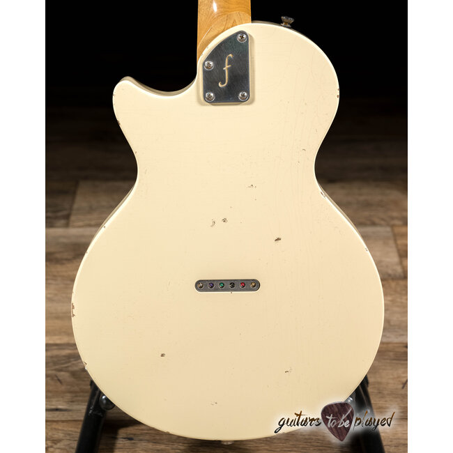 Fano SP6 Oltre Lollar OmniTron P-90 & Vintage T Guitar w/ Gigbag – Vintage Cream