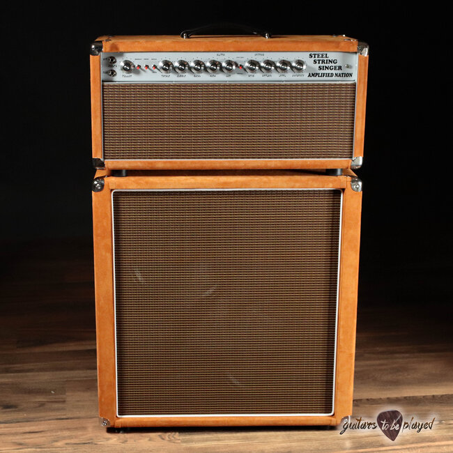 Amplified Nation Steel String Singer 50W Head & 212 Cab – Golden Brown Suede