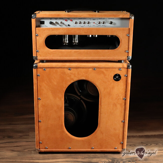 Amplified Nation Steel String Singer 50W Head & 212 Cab – Golden Brown Suede