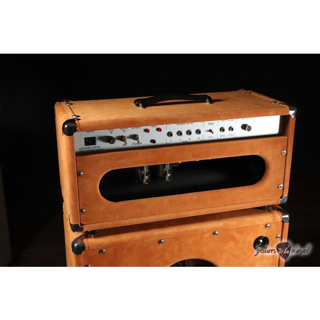 Amplified Nation Steel String Singer 50W Head & 212 Cab – Golden Brown Suede