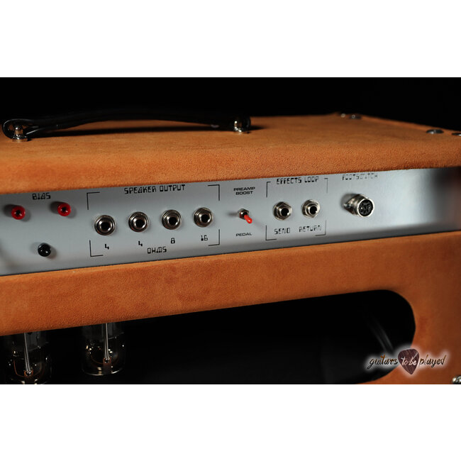 Amplified Nation Steel String Singer 50W Head & 212 Cab – Golden Brown Suede