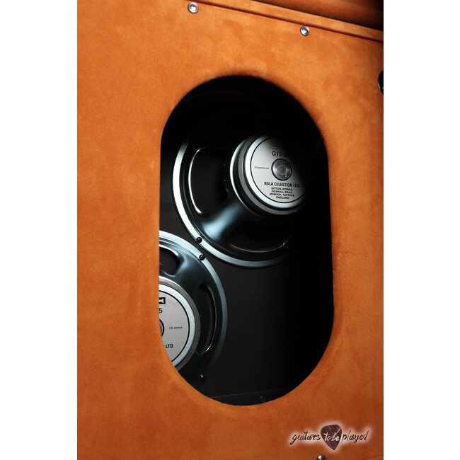 Amplified Nation Steel String Singer 50W Head & 212 Cab – Golden Brown Suede