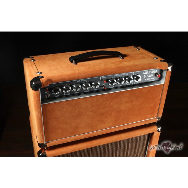 Amplified Nation Ampliphonix & Gain 50W Head & 212 Cab Golden Brown