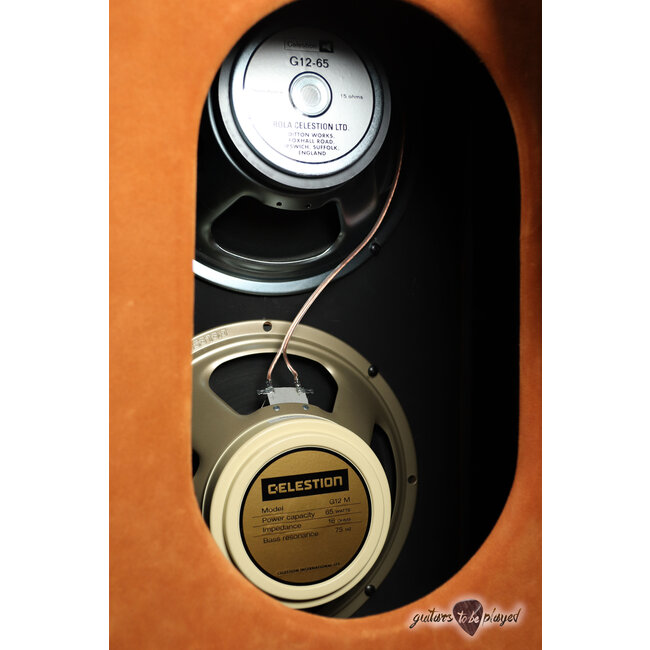 Amplified Nation Ampliphonix & Gain 50W Head & 212 Cab – Golden Brown Suede