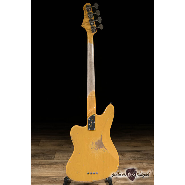 Fano JM4 Oltre Electric Bass Maple Fingerboard w/ Gigbag – Butterscotch Blonde