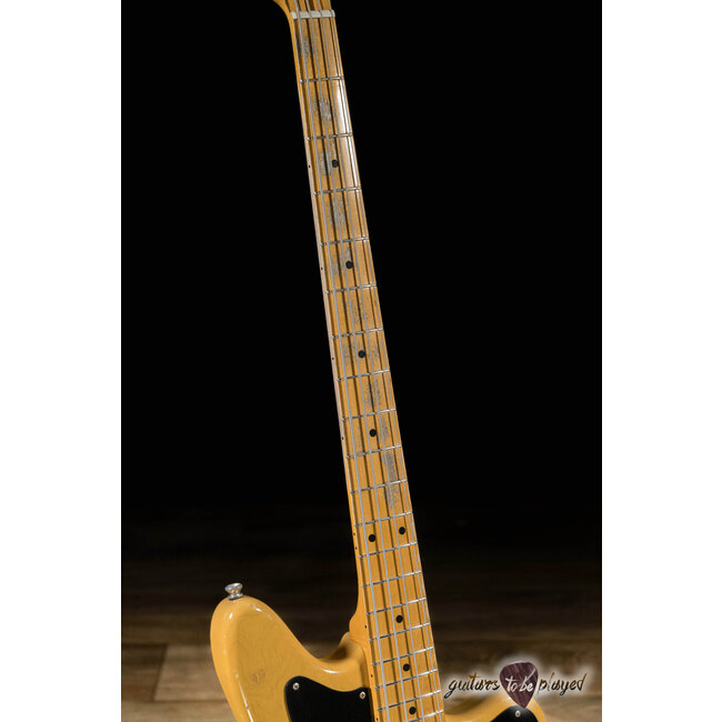 Fano JM4 Oltre Electric Bass Maple Fingerboard w/ Gigbag – Butterscotch Blonde