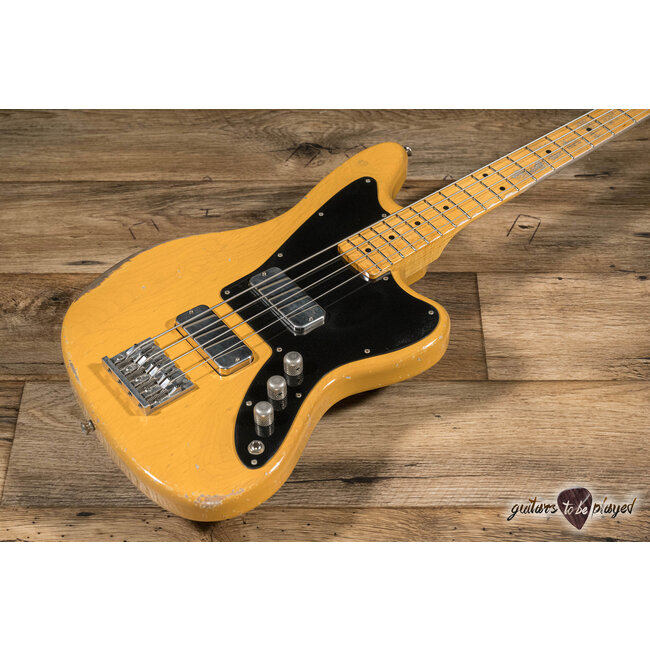 Fano JM4 Oltre Electric Bass Maple Fingerboard w/ Gigbag – Butterscotch Blonde