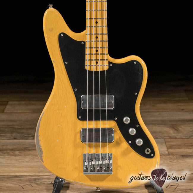 Fano JM4 Oltre Electric Bass Maple Fingerboard w/ Gigbag – Butterscotch Blonde