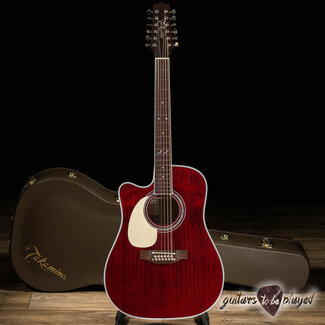 Takamine Takamine JJ325SRC-12 LH John Jorgenson Left-Handed 12-String Guitar w/ Case