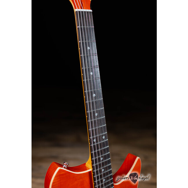 Fano RB6T Alt de Facto Thinline Maple Top w/ HB’s & Bigsby – Faded Cherry