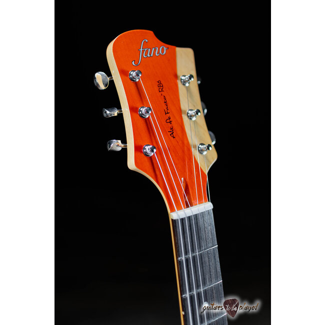 Fano RB6T Alt de Facto Thinline Maple Top w/ HB’s & Bigsby – Faded Cherry
