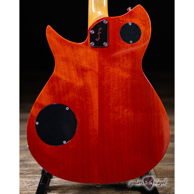 Fano RB6T Alt de Facto Thinline Maple Top w/ HB’s & Bigsby – Faded Cherry