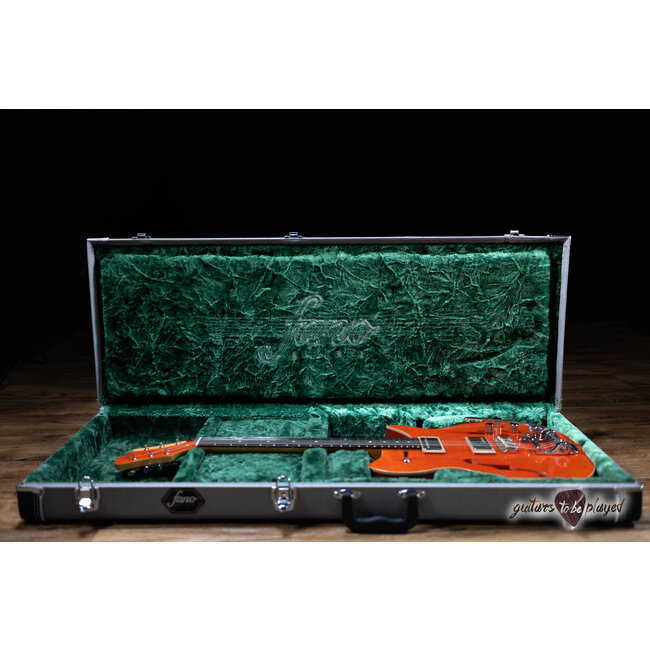 Fano RB6T Alt de Facto Thinline Maple Top w/ HB’s & Bigsby – Faded Cherry