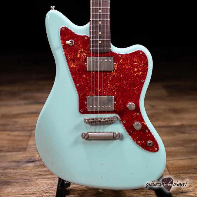 Fano JM6 Oltre Lollar Imperial Guitar w/ Gigbag – Sonic Blue