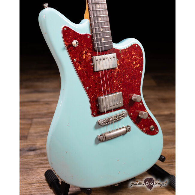 Fano JM6 Oltre Lollar Imperial Guitar w/ Gigbag – Sonic Blue