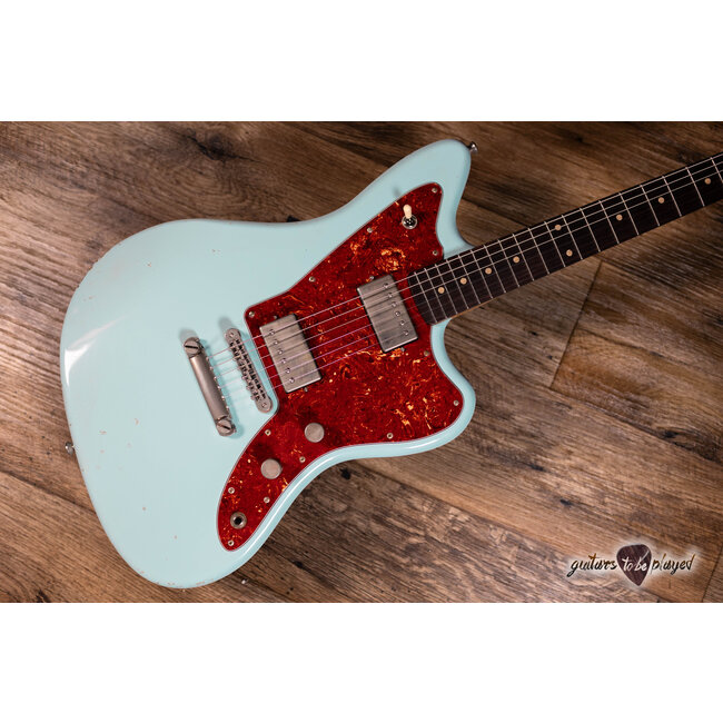 Fano JM6 Oltre Lollar Imperial Guitar w/ Gigbag – Sonic Blue