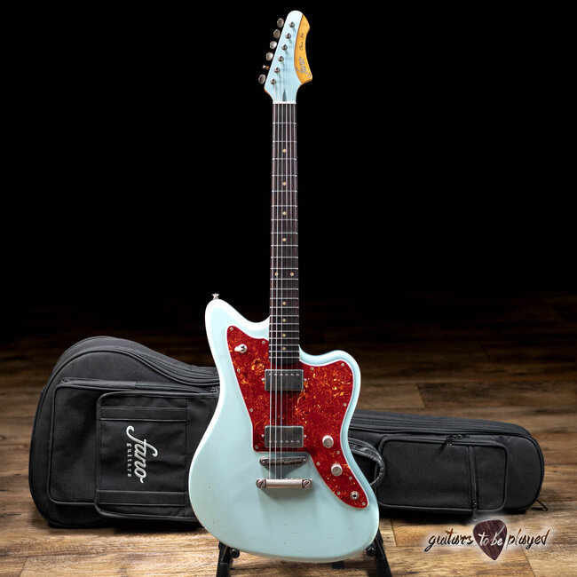 Fano JM6 Oltre Lollar Imperial Guitar w/ Gigbag – Sonic Blue