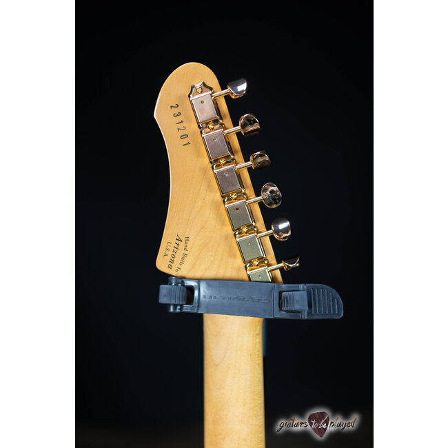 Fano PX6 Alt de Facto 3x TV Jones Guitar w/ Bigsby & Case – Olympic White