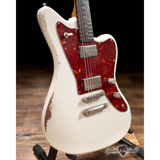 Fano JM6 Oltre Lollar Imperial Guitar w/ Gigbag – Olympic White