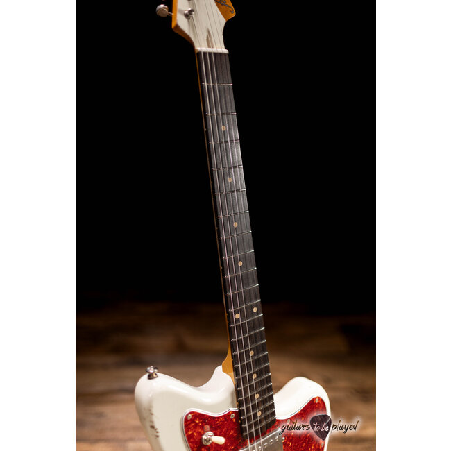 Fano JM6 Oltre Lollar Imperial Guitar w/ Gigbag – Olympic White