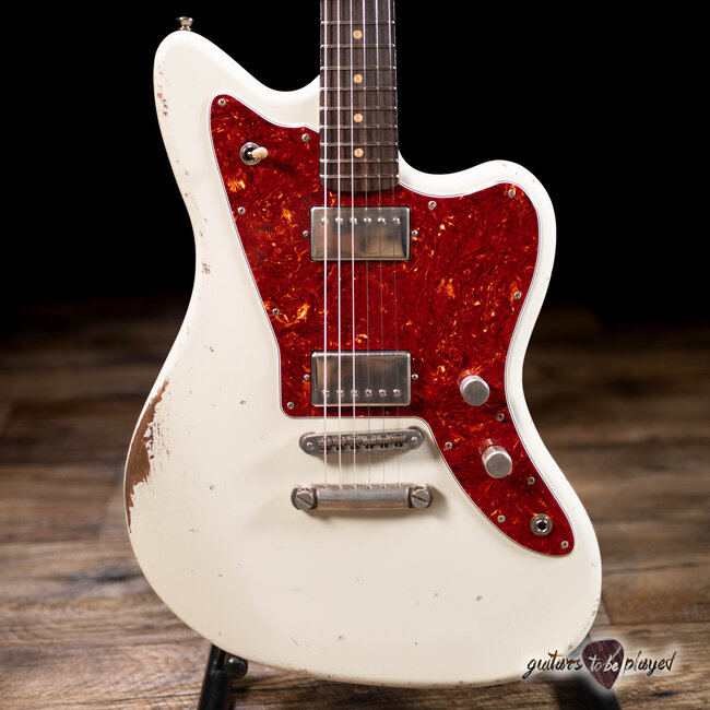 Fano JM6 Oltre Lollar Imperial Guitar w/ Gigbag – Olympic White