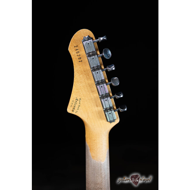 Fano JM6 Oltre Lollar Imperial & "The Bird" Guitar w/ Gigbag – Shell Pink