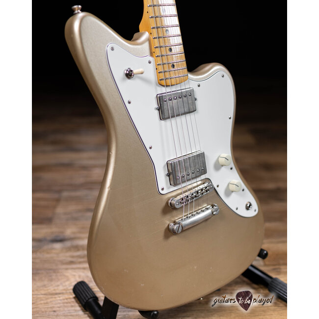 Fano JM6 Oltre Maple Neck Humbucker Guitar w/ Gigbag – Shoreline Gold