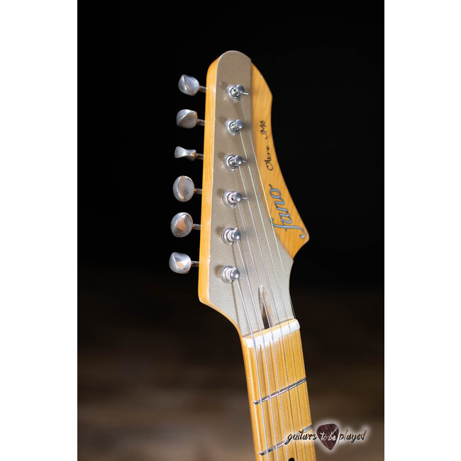 Fano JM6 Oltre Maple Neck Humbucker Guitar w/ Gigbag – Shoreline Gold