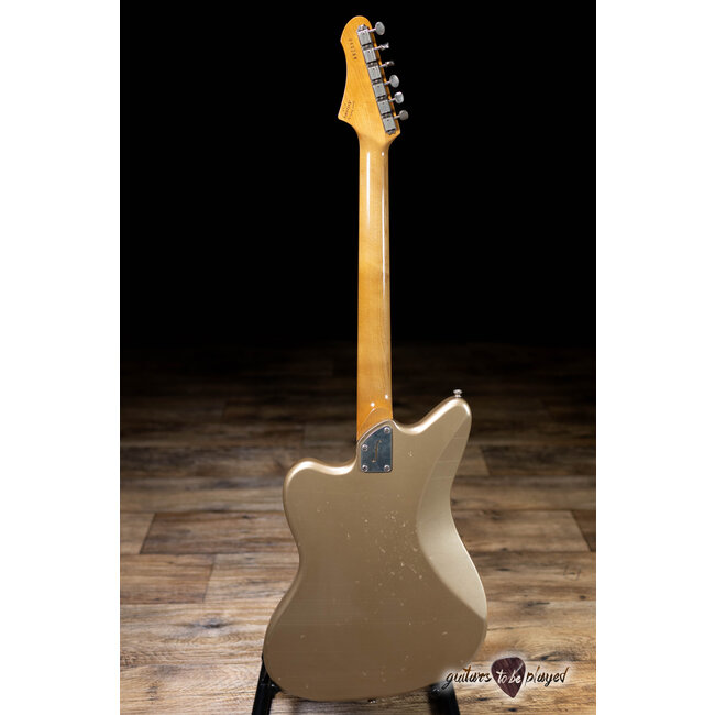 Fano JM6 Oltre Maple Neck Humbucker Guitar w/ Gigbag – Shoreline Gold