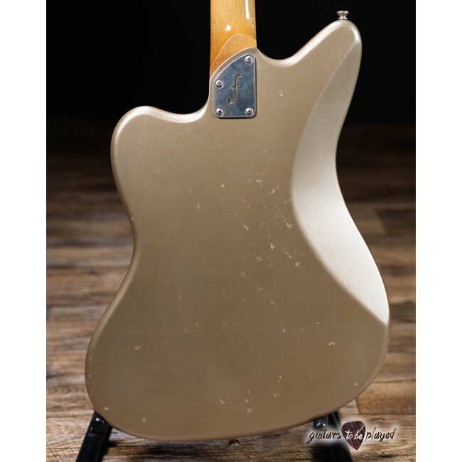 Fano JM6 Oltre Maple Neck Humbucker Guitar w/ Gigbag – Shoreline Gold